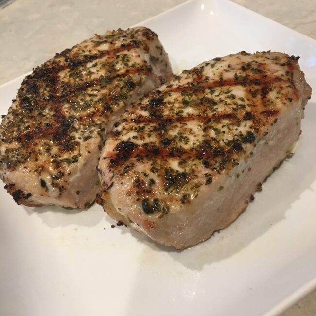Mojo Pork Chops