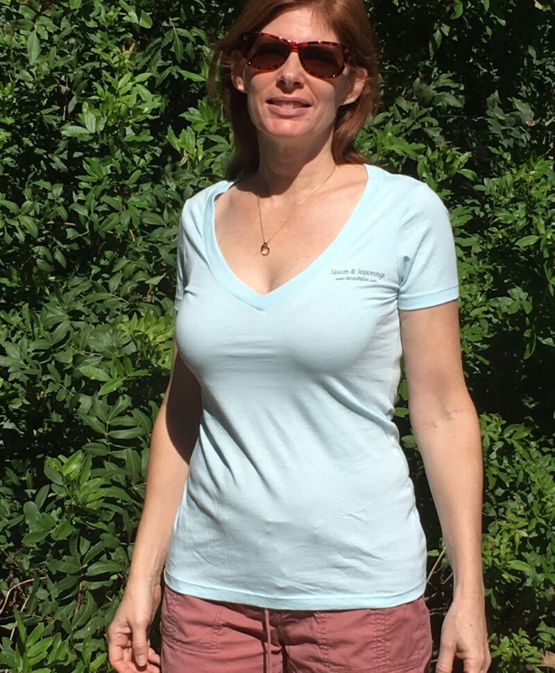 Ladies V-neck (front)