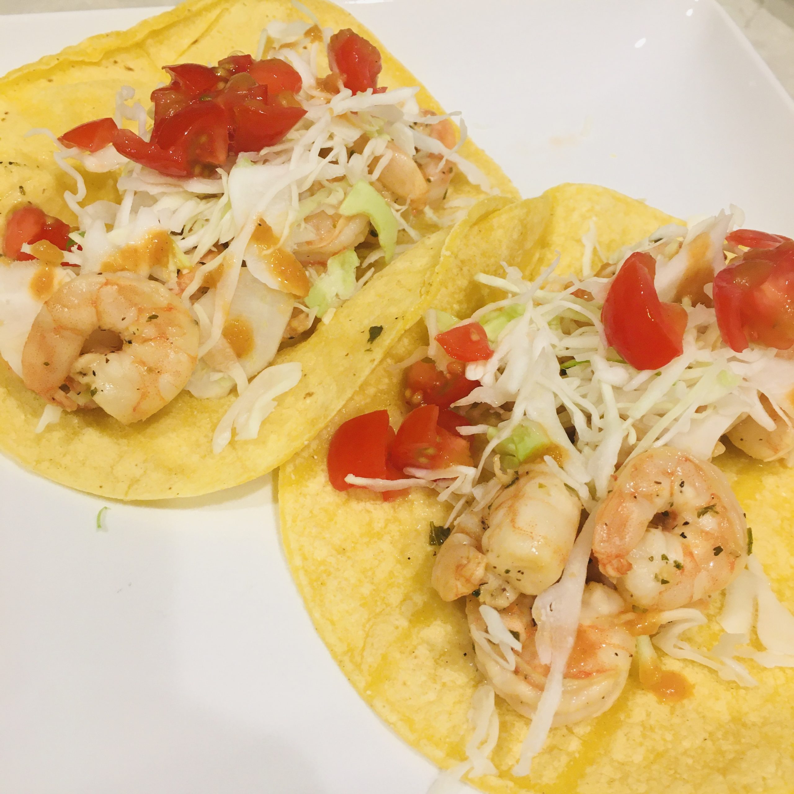 Mojo Shrimp Tacos