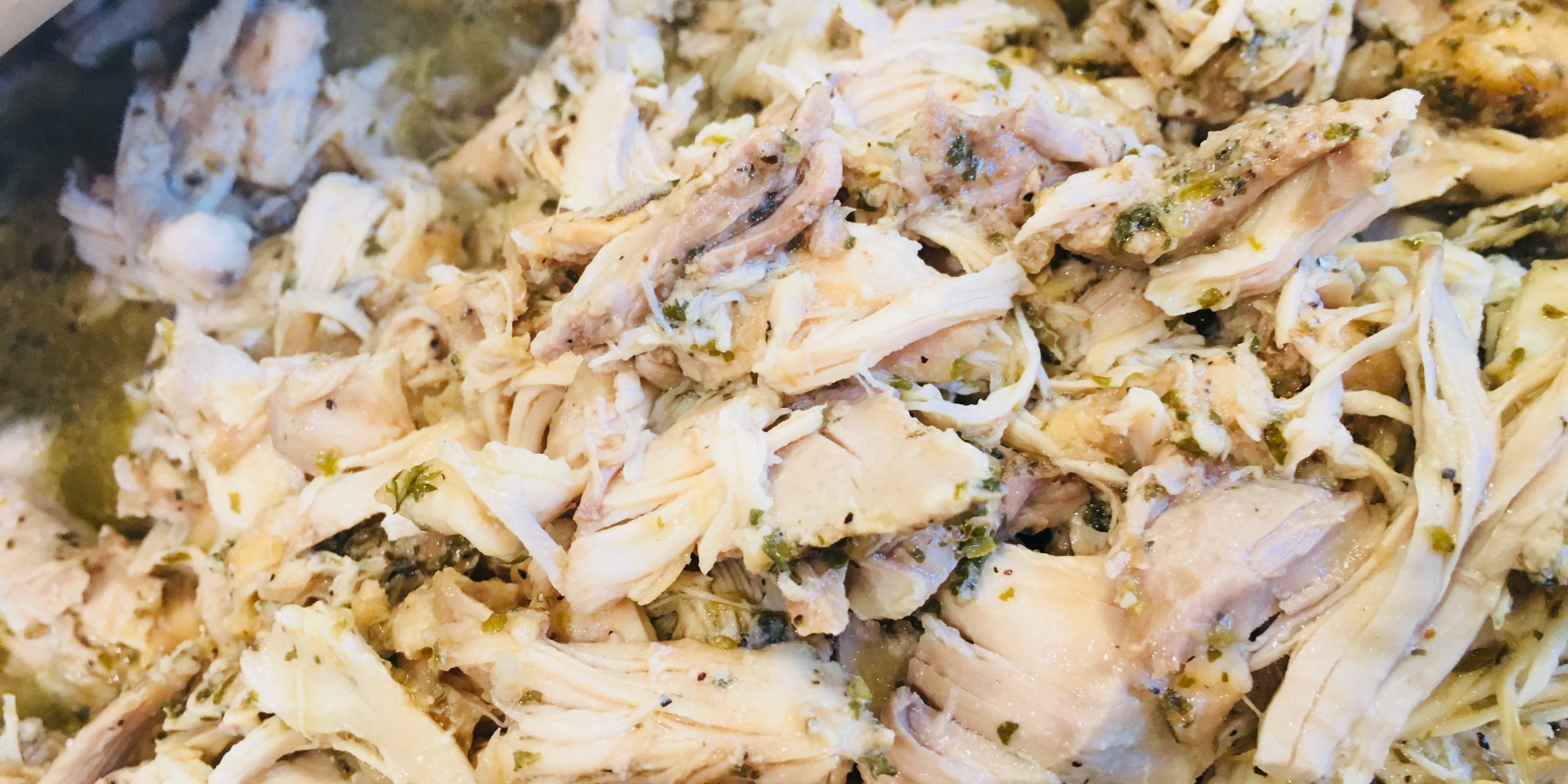 Mojo Pulled Chicken (2) Mojo Pulled Chicken